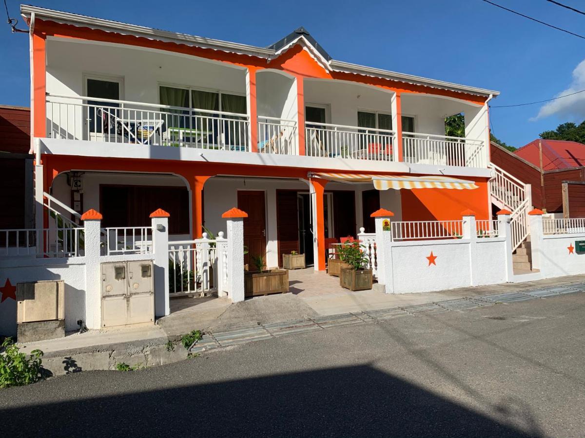 Apartmán Les Pommes Lianes Deshaies Exteriér fotografie