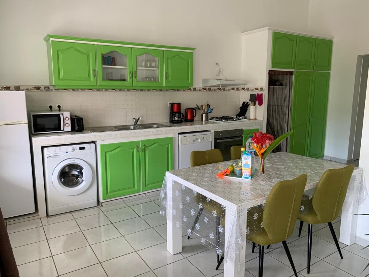 Apartmán Les Pommes Lianes Deshaies Exteriér fotografie